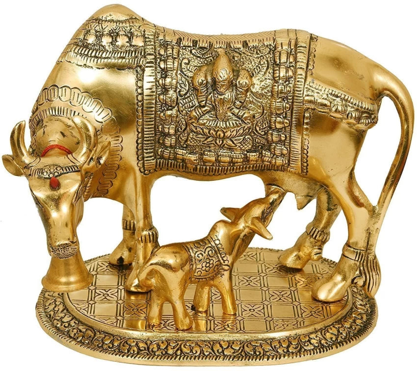 Kamdhenu Cow with calf for prosperity